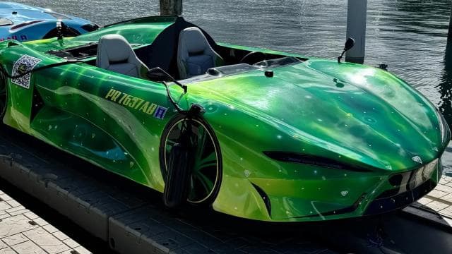 San Juan: Water Jet Car Green Infinity Experience - Photo 5 (Gallery view)