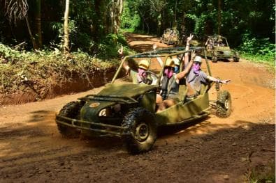 7 TOURS in 1 Day: Zipline Chairlift ATV Horseback Punta Cana - Dominican Republic