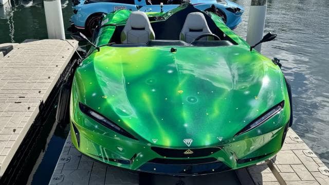 San Juan: Water Jet Car Green Infinity Experience