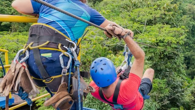 Ziplining & Horseback ride in La Fortuna