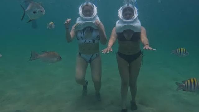 San Juan: sea trek tour explore beneath the waves