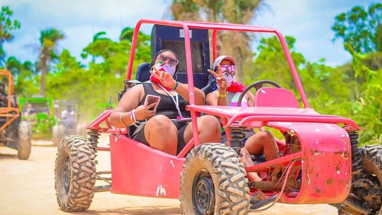 Buggy Tour Punta Cana Macao Beach and Taino Cave Guided