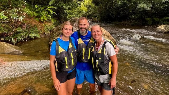 El Yunque Rainforest Famous Waterslide, Waterfalls