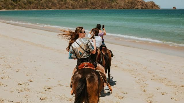 Wonderful horseback Beach and forest ride Brasilito Conchal