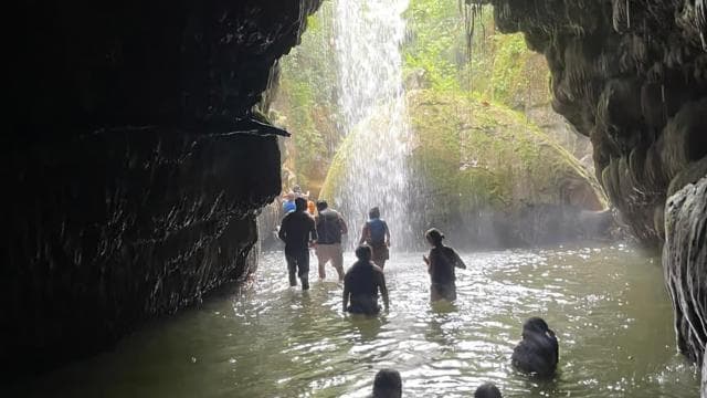 Caves, Canyon & Waterfall Adventure in Charco Azul