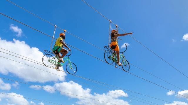 Puerto Rico: Toro Verde Adventure Park Zipline Bike Ticket