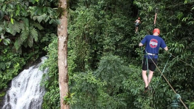Quepos: Half-Day Rainforest Adventure & Zipline