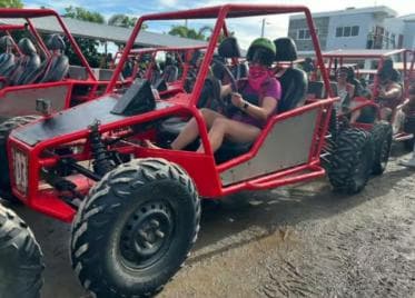 Private: Off-Road Buggy Ride for 2-Person Snacks & Drinks