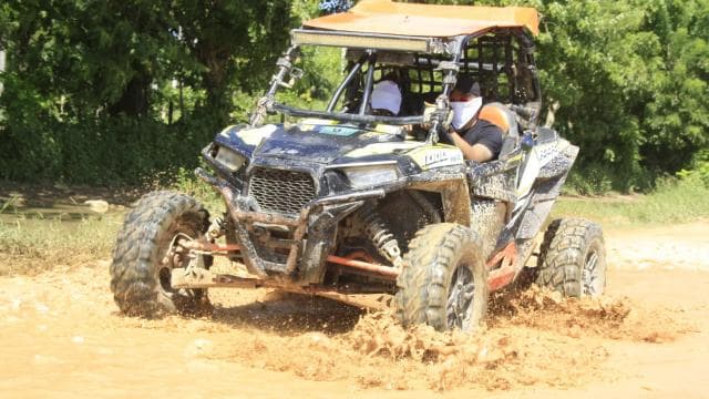 Dominican Buggy from Punta Cana with Beach and Cenote