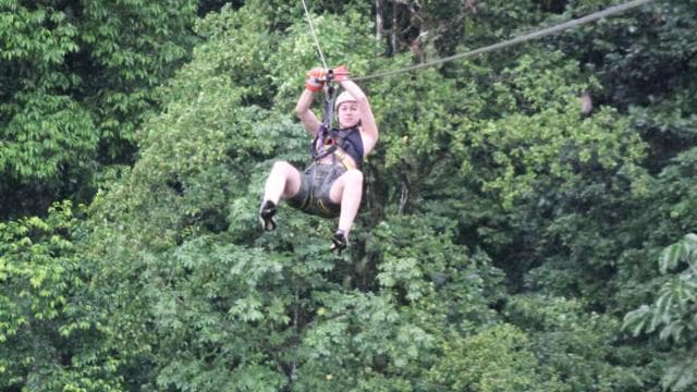 CostaRica: Cloud Forest Canopy Tour w/TarzanSwing & Superman