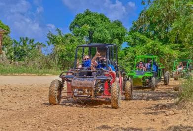 Punta Cana: Off-Road ATV Tour, Buggy Macao Beach. Free Pickup