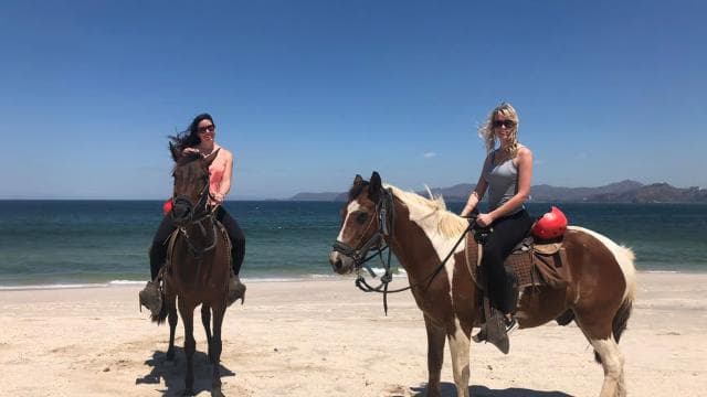 Wonderful horseback Beach and forest ride Brasilito Conchal