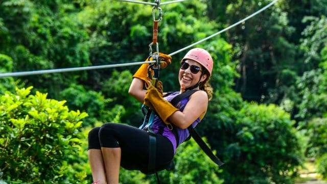 Punta Cana: Triple Jungle Adventure Park Tour with Tastings