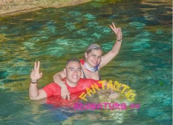 From Bávaro: Double Buggy Tour to Macao Beach and Cenote