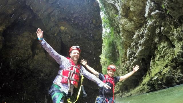 Caves, Canyon & Waterfall Adventure in Charco Azul