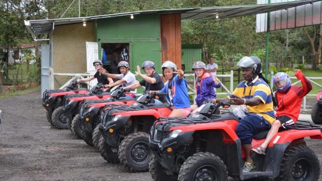 La Fortuna: Canyoning & ATV Adventure with Lunch & Transfer