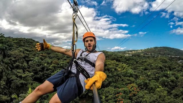 Puerto Rico: Toro Verde Adventure Park- The Monster Zipline