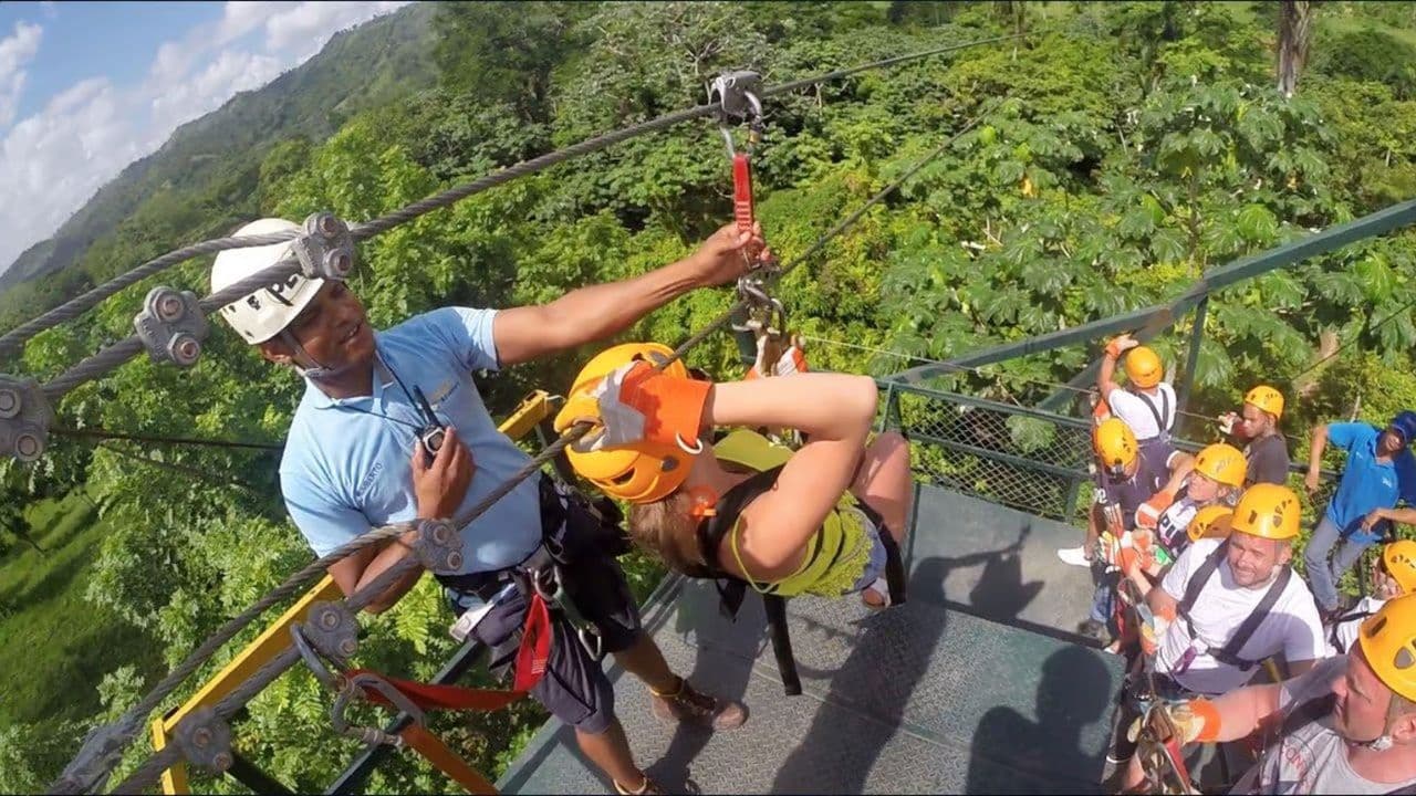 Las Terrenas : Adrenaline Zipline Adventure Tour in Samana