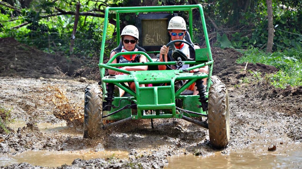 From Punta Cana: Dune Buggy and Zip Line Adventure