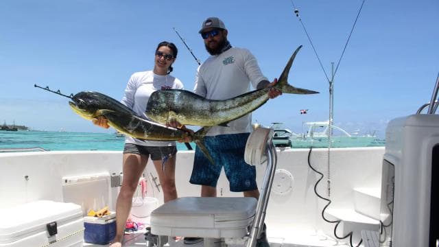 Punta Cana offshore private fishing charter "Sherlock" 39 '