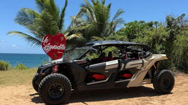 Puerto Rico: 2-Hour UTV Adventure to Ruins, Aguadilla Beach