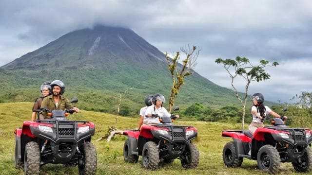 ATV Quad Bike Tour: Impact Crater and Arenal Volcano Forest