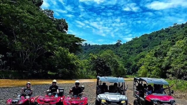 Jaco: Off-Road ATV, Zipline & Waterfall Rappelling Adventure