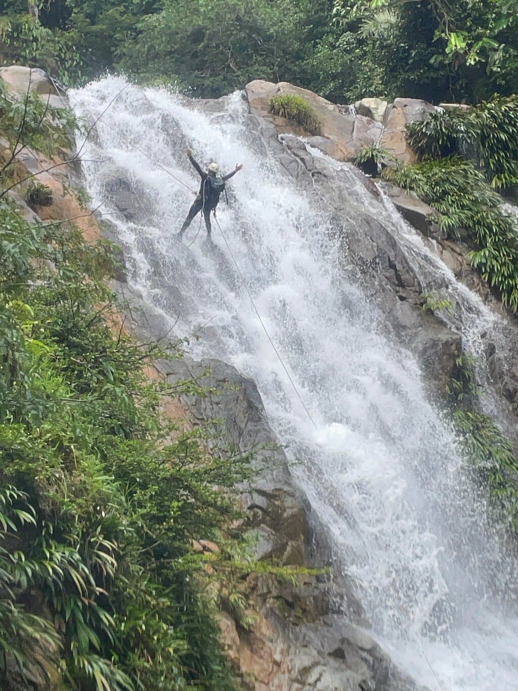 La Cuba WATERFALL RAPPELLING and La Planta GIANT NATURAL POOL from MEDELLIN