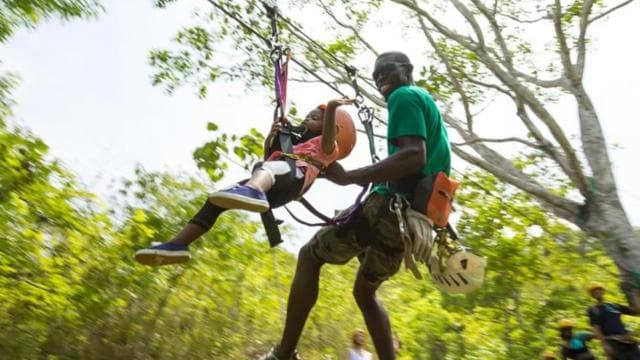Jaco: Mountain & Ocean View Waterfall Zipline Tour - Dominican Republic