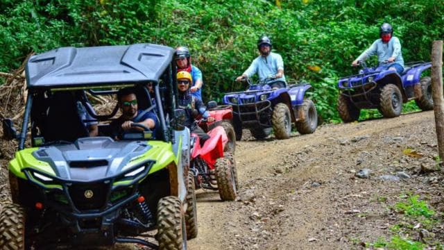 From Jaco Beach: Jungle, Beach and River ATV Adventure