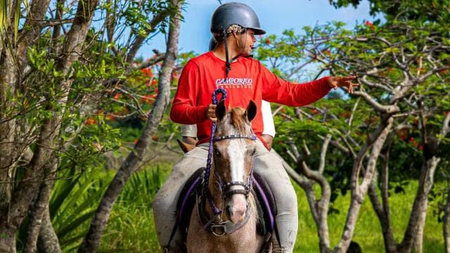 From Carolina: Horse Riding at a Private Ranch