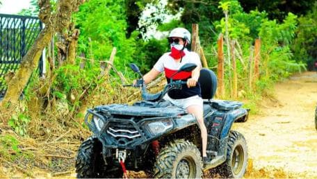 Punta Cana: ATV Tour with Taino Cave & Macao Beach