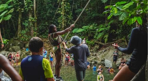 El Yunque Rainforest Hike & Waterslide VIP Small group tour