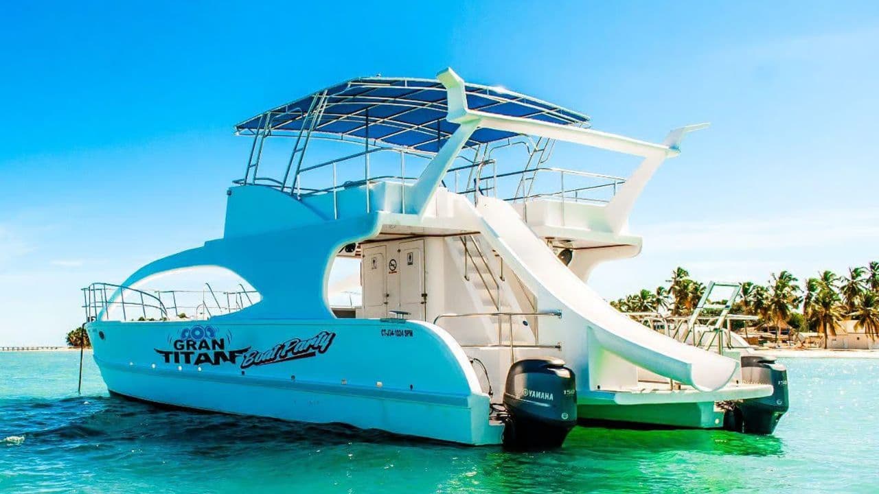 Party Boat Booze Cruise with Snorkling