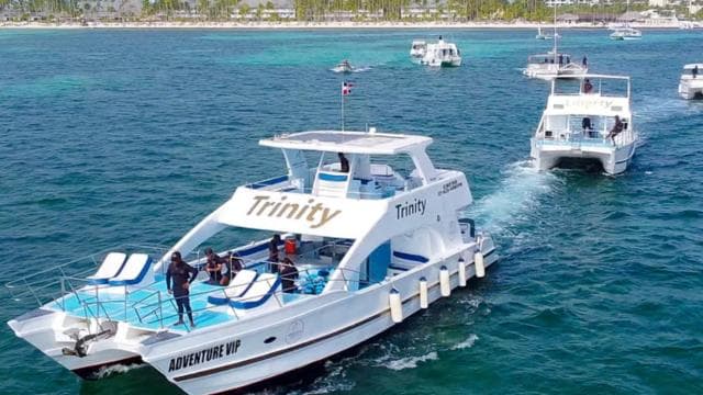 Punta Cana: Party Catamaran with Snorkeling & Private Beach