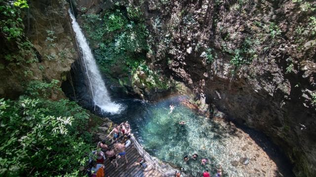 Rio Negro Hot Springs & Oropendola Waterfall Combo & Lunch