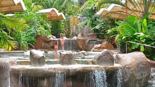 Costa Rica: Baldi Hot Springs Day Pass with Optional Meals - Dominican Republic