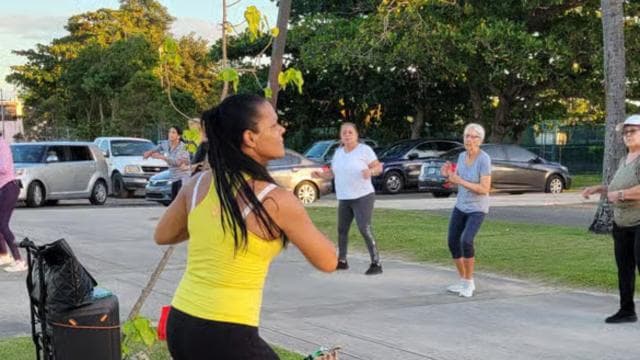 Latin Zumba Beach Class in San Juan, Puerto Rico