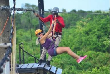 Private Punta Cana Buggy Ride, Zipline & Waterfall Pool Tour