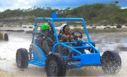 Private: Macao Dune Buggy Adventure with Cenote Swim