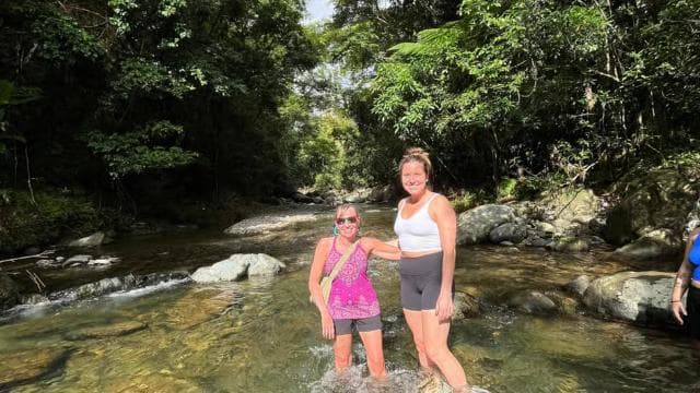 El Yunque hike ,river and water slides excursion