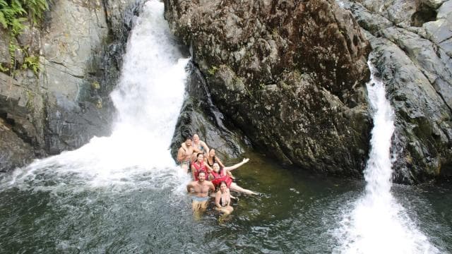 From San Juan: El Yunque Waterslide with Transportation