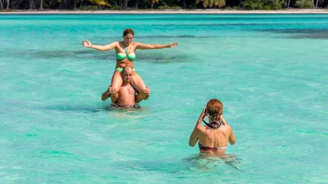 From Punta Cana: Saona Island Cruise with Private Beach