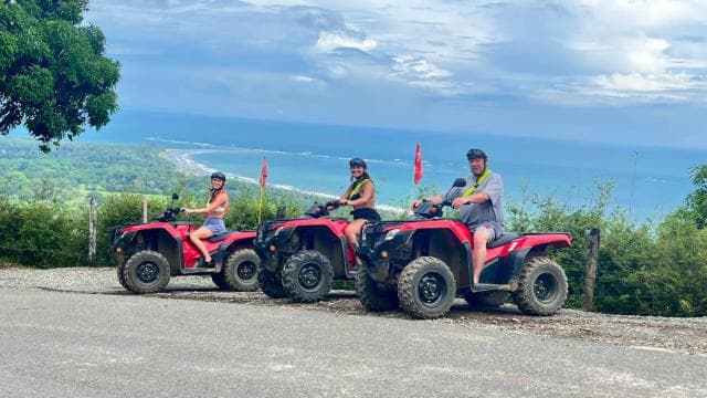 Uvita: Private ATV Tour with Coconut Rum Tasting