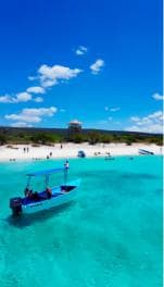 Bahía de las Águilas Private Full Day VIP All-Inclusive from Santo Domingo