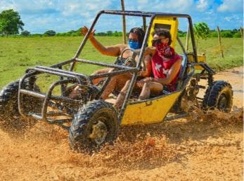 Private: Punta Cana: Dune Buggy Tour with Cenote Swim