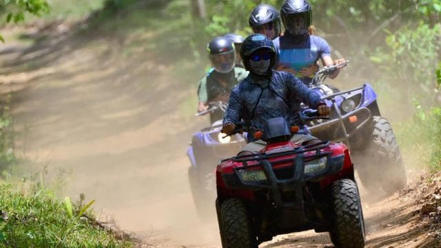 From San Jose: Jungle, Beach and River ATV Adventure