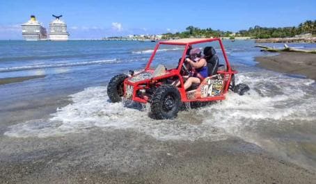 Puerto Plata: Buggy Tour with Cigar Factory & Beach Stop