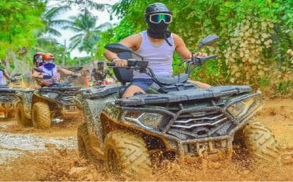 Punta Cana: Buggy Tour with Cenote & Macao Beach Visit