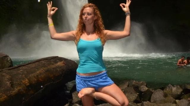 La Fortuna: Private Yoga Class on Rainforest River Platform - Photo 3 (Gallery view)